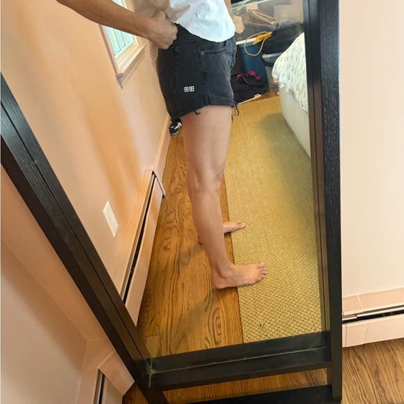 Ksubi Pants - Ksubi Charcoal Denim Shorts